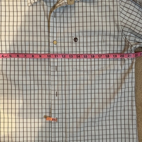 Timberland collared button down long sleeved shirt. size medium - Picture 2 of 6